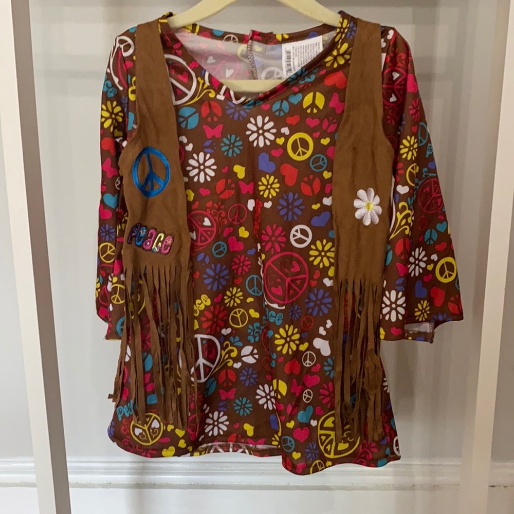 Hippie toddler costume dress